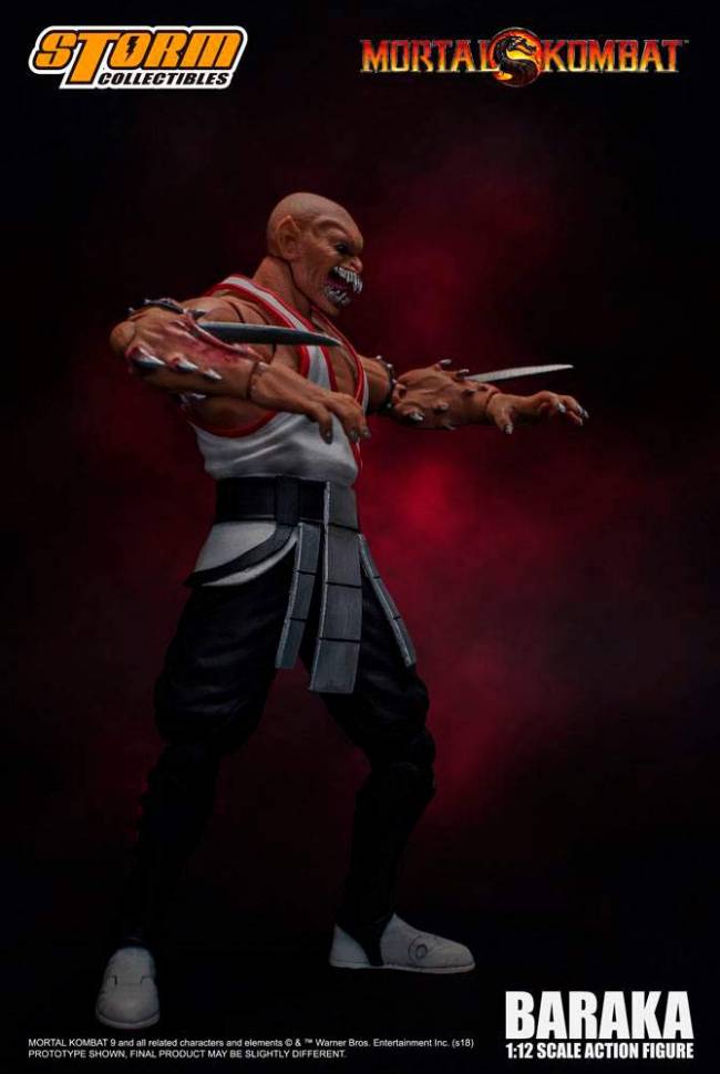 Mortal Kombat VS Series Baraka 1/12 Scale Figure Video Review And
