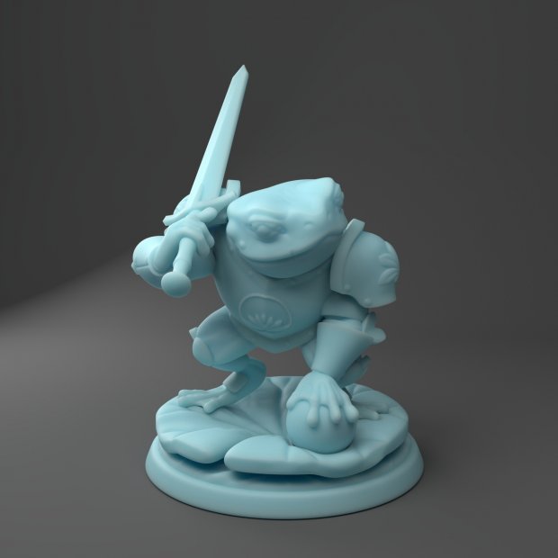 Toad Prince Figure (Unpainted)