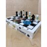 Handmade Black Clover (White) Everyday Chess
