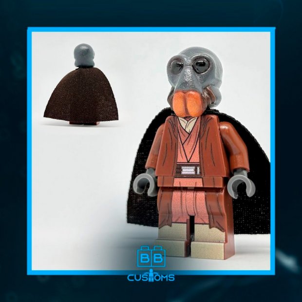 Sci-Fi Oceanic Alien Guardian Minifigure