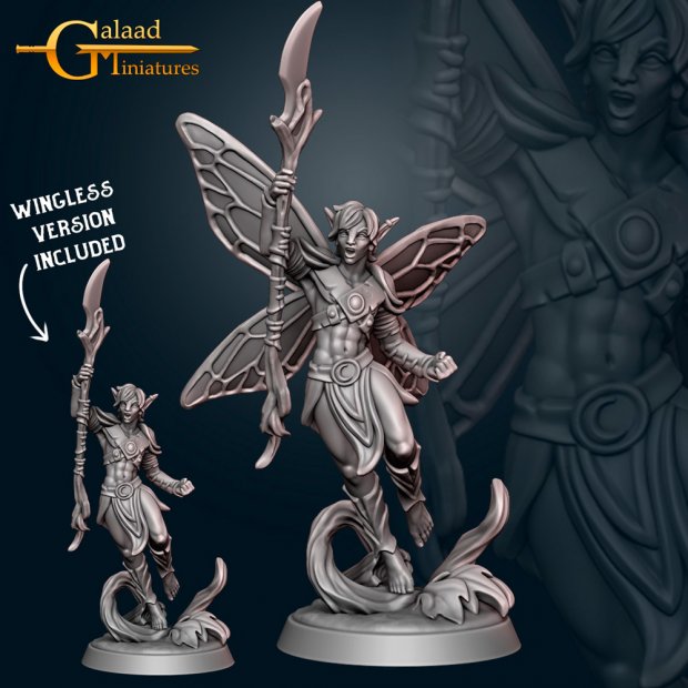 Fairy 3 Figure (Unpainted)