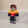 Pixel Block Character Plush Toy