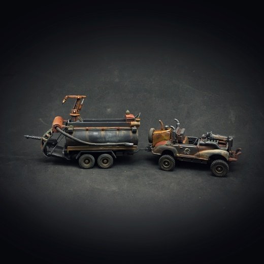 Nimble Tanker Car Model