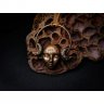 Space Face Pendant Necklace