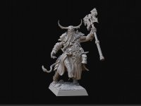 Taurukh Hero Centaur Figure (Unpainted)