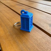 Doctor Who - TARDIS Keychain
