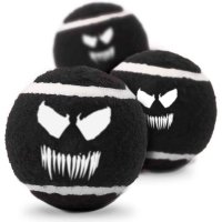 Buckle-Down Venom Face Dog Toy Tennis Balls
