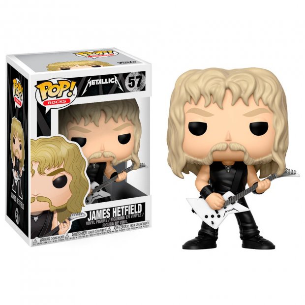 Funko POP Rocks: Metallica - James Hetfield Figure