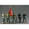 Red Army Soldiers V.2 Set Of 5 Figures