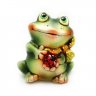 Frog With Beetle Figure