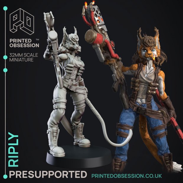 Riply Jones Figure (Unpainted)