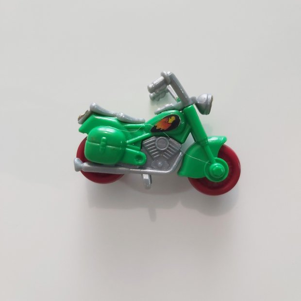 Green Motorcycle Figure (Used)