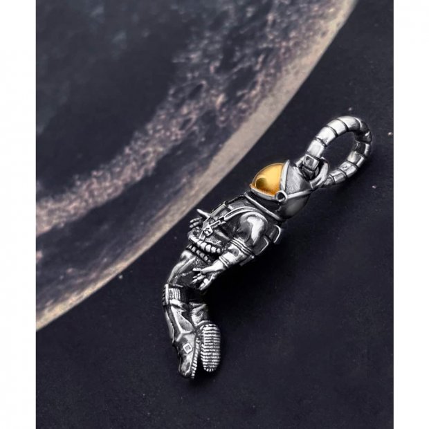 Astronaut Pendant Necklace