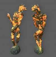 The Elder Scrolls V: Skyrim - Flame Atronach Figure