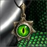 Magicians' Star with the Eye of the Nile Crocodile Pendant