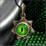 Magicians' Star with the Eye of the Nile Crocodile Pendant