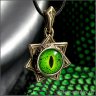 Magicians' Star with the Eye of the Nile Crocodile Pendant
