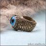 Siberian Husky Eye Ring