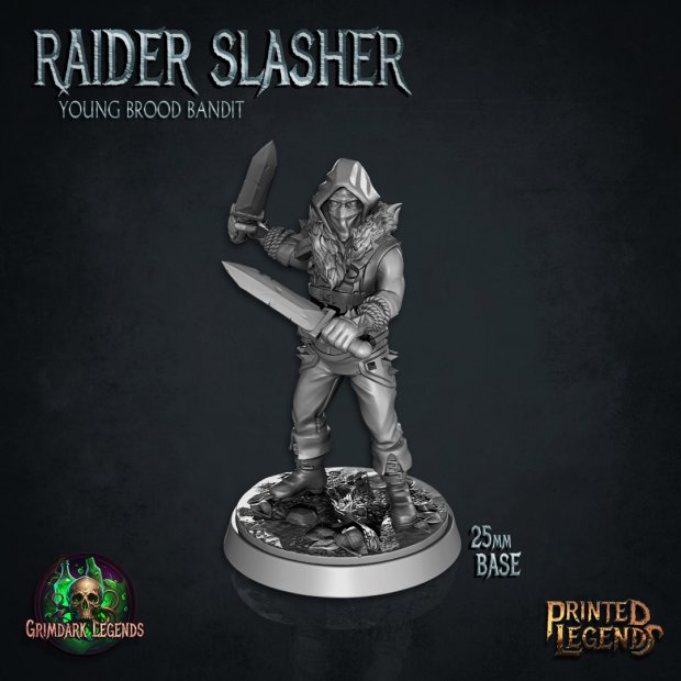 Raider Slasher Figure (Unpainted)