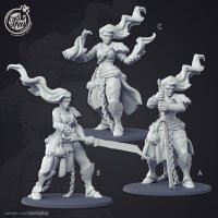 Fire maidens Figure (Unpainted)