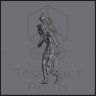 Witch Aunt Morrig Figure (Unpainted)