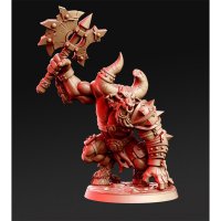 Warrior Minotaur Figure (Unpainted)