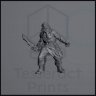 Orc Pirate with a Cleaver Figure (Unpainted)