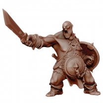 Ogre with sword Figure (Unpainted)