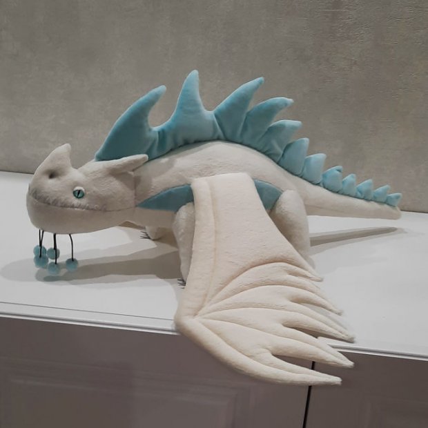 How to Train Your Dragon - Shockjaw Plush Toy 6