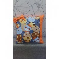 Cats With Bow Pillow