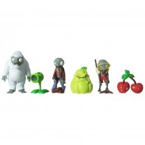 Jazwares Plants vs Zombies Mini-Figure Set (6 Figures)