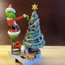 How the Grinch Stole Christmas! - Grinch Christmas Figurine Diorama with lights