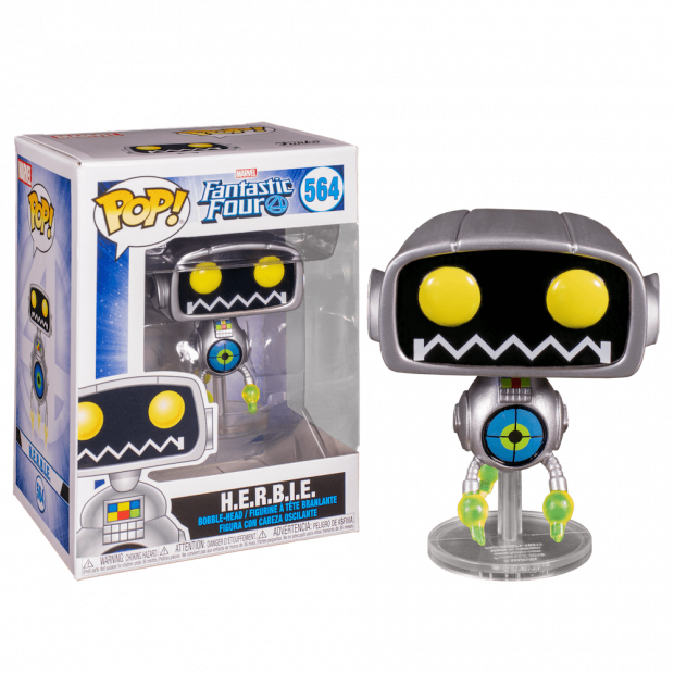 Funko Pop Marvel: Fantastic Four - H.E.R.B.I.E Figure