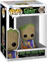 Funko Pop Marvel: Guardians of The Galaxy - Groot with Cheese Puffs Figure