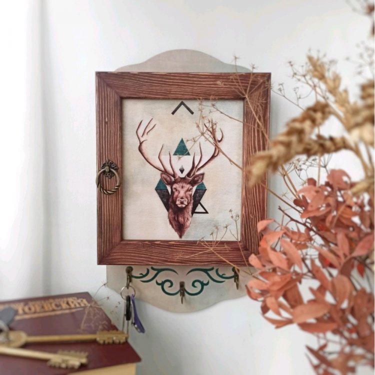 Deer Wall Key Holder