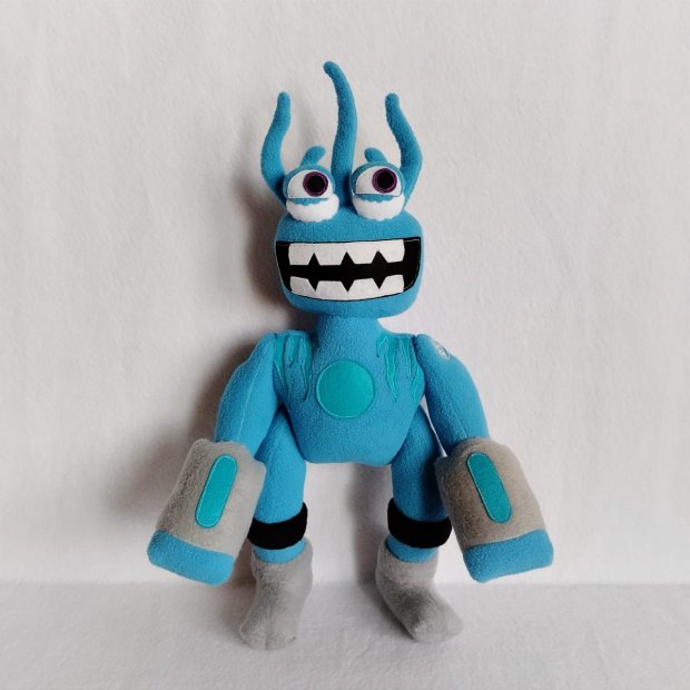 My Singing Monsters - Wubbox Ice Island Plush Toy (40cm)