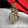 Excalibur Dragon Sword Ring Pendant