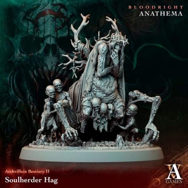 The Hag, The Guide Of Lost Souls Figure (Unpainted)