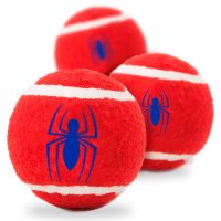 Buckle-Down Spider-Man - Spider Red Dog Toy Tennis Balls