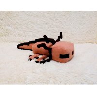 Handmade Minecraft - Axolotl (47 cm) Plush Toy