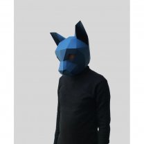 Cat Mask 3D Building Set