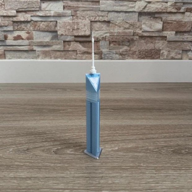 Fukuoka Tower Model Figure
