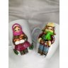 Winter Pair Set Of 2 Mugs With Decor