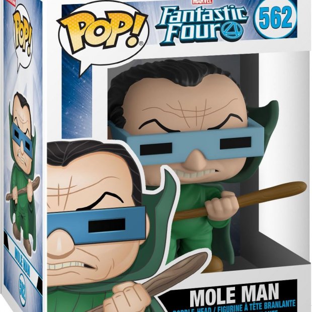 Funko Pop Marvel: Fantastic Four - Mole Man Figure