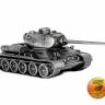 Official World of Tanks T34-85 (with stand) Figure