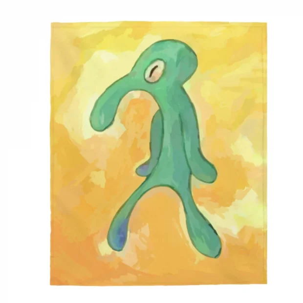 Bold And Brash Painting Velveteen Plush Blanket