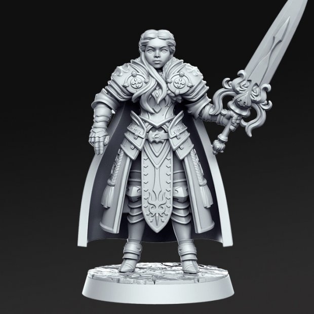 Alisa Banderol Figure (Unpainted)