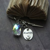 Handmade Harry Potter - Lightning With "Always..." Keychain