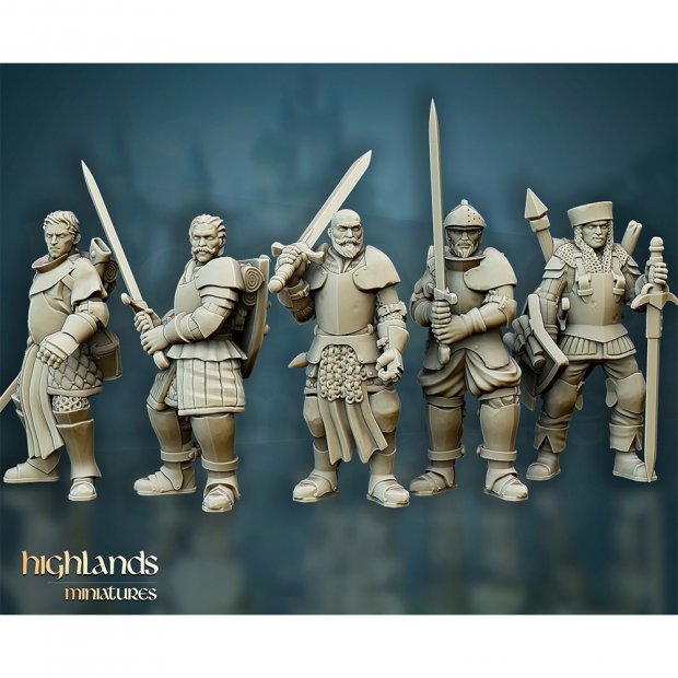 Heavy Crusaders Figure (Unpainted)