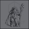 Gulu, Goblin Druid Figure (Unpainted)